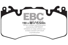 Charger l&#39;image dans la galerie, EBC 13+ Land Rover Range Rover 3.0 Supercharged Greenstuff Front Brake Pads