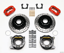 गैलरी व्यूवर में इमेज लोड करें, Wilwood Forged Dynalite P/S Park Brake Kit Drilled Red 58-64 Olds/Pontiac Ends