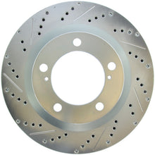 Laden Sie das Bild in den Galerie-Viewer, StopTech Select Sport 07-17 Toyota Tundra Drilled and Slotted Sport Right Front Rotor