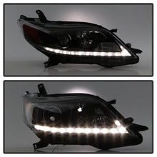 Cargar imagen en el visor de la galería, Spyder 2015-2017 Toyota Sienna Projector Headlights - DRL LED - Black PRO-YD-TSEN15-DRL-BK