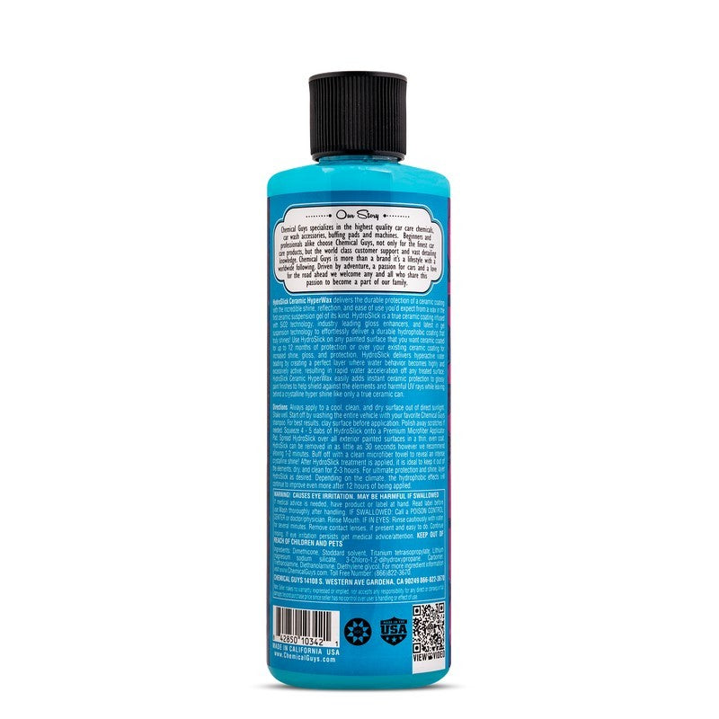 Chemical Guys HydroSlick SiO2 Ceramic Wax - 16oz - Single