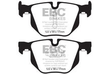 Laden Sie das Bild in den Galerie-Viewer, EBC 10-14 BMW X5 3.0 Turbo (35) Yellowstuff Rear Brake Pads