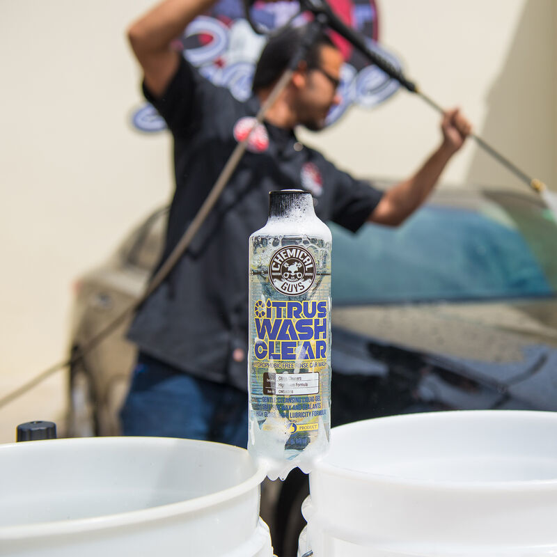 Chemical Guys Citrus Wash Clear Hydrophobic Free Rinse Car Wash Soap - 16oz (P6)