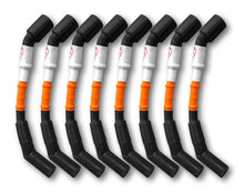गैलरी व्यूवर में इमेज लोड करें, Kooks 10mm Spark Plug Wires - Orange w/Black Boots (8 pc. Set)