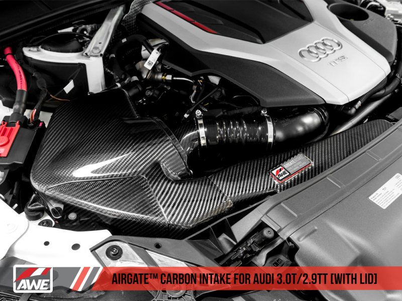 AWE Tuning Audi B9 S4/S5 3.0T Carbon Fiber AirGate Intake w/ Lid