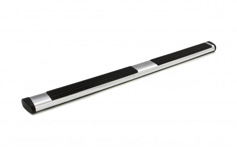 Lund 07-17 Chevy Silverado 1500 Ext. Cab 6in. Oval Straight Chrome Nerf Bars - Chrome