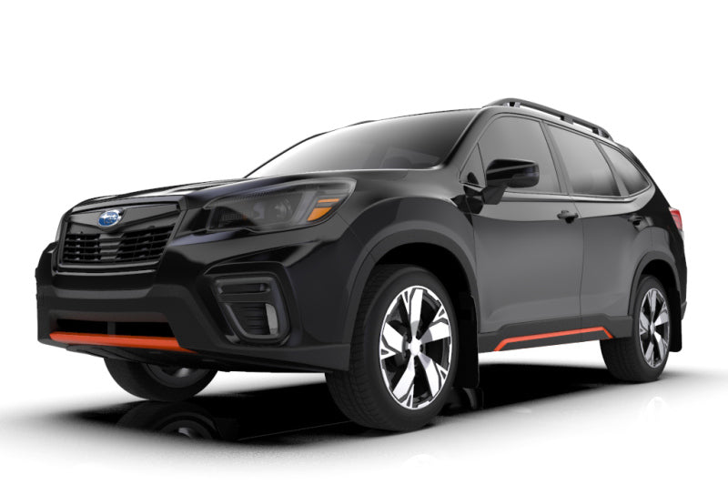 Rally Armor 2019 Subaru Forester UR Red Mud Flap w/ White Logo