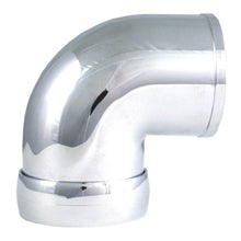Carica l&#39;immagine nel visualizzatore di Gallery, Spectre Universal Intake Elbow Tube (ABS) w/Collar 3in. OD / 90 Degree - Chrome