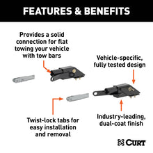गैलरी व्यूवर में इमेज लोड करें, Curt 15-19 Chevrolet Silverado 2500 HD Custom Tow Bar Base Plate
