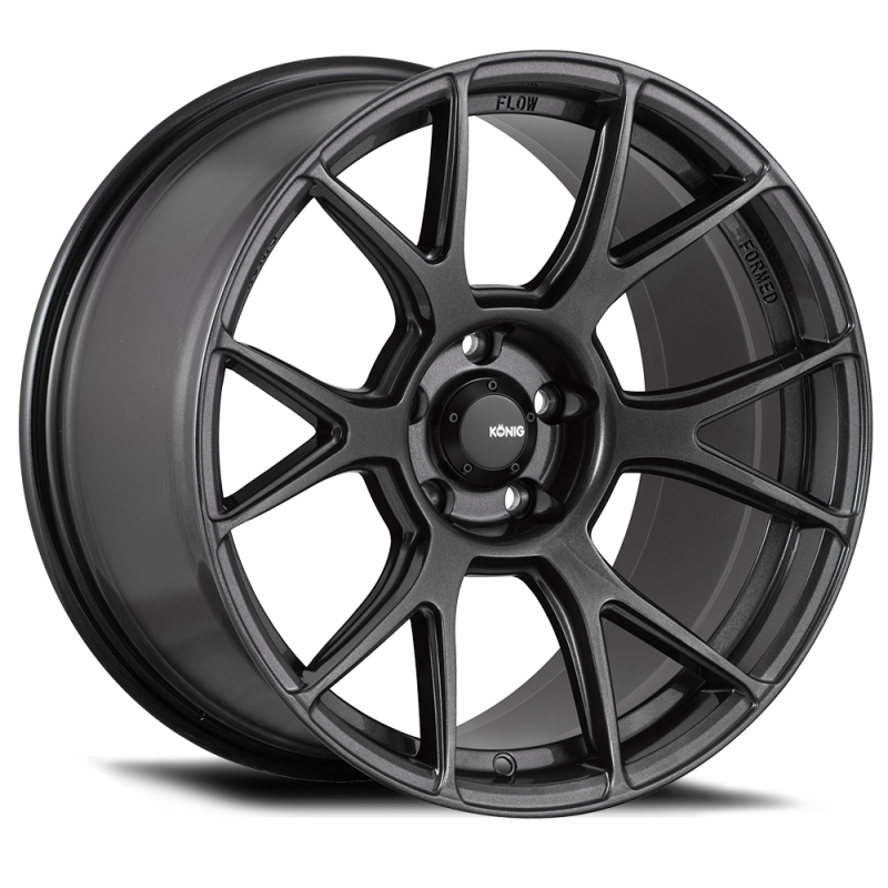 Konig Ampliform 17x8 5x114.3 ET40 Dark Metallic Graphite - 2to4wheels