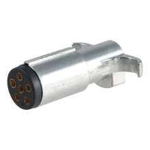 Load image into Gallery viewer, Curt 6-Way Round Connector Plug (Trailer Side Diecast Metal)