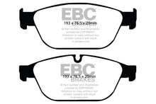 गैलरी व्यूवर में इमेज लोड करें, EBC 11-12 Audi A8 Quattro 3.0 Supercharged Redstuff Front Brake Pads