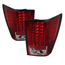 Laden Sie das Bild in den Galerie-Viewer, Spyder Jeep Grand Cherokee 07-10 LED Tail Lights Red Clear ALT-YD-JGC07-LED-RC