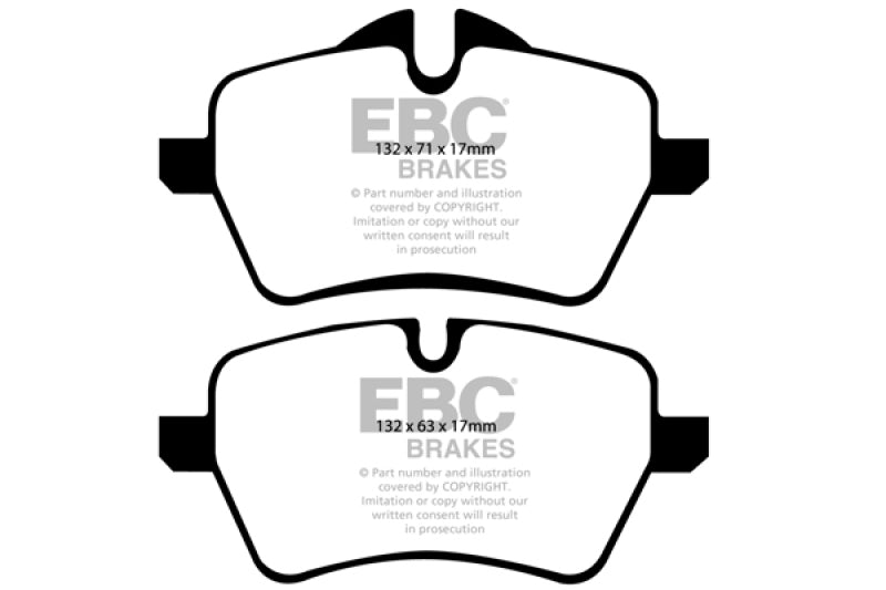 EBC Greenstuff Brake Pad Sets - 2to4wheels