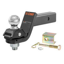 Carica l&#39;immagine nel visualizzatore di Gallery, Curt RockerBall 3in Drop Cushion Hitch Trailer Ball