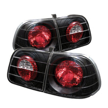 Carica l&#39;immagine nel visualizzatore di Gallery, Spyder Honda Civic 99-00 4Dr Euro Style Tail Lights Black ALT-YD-HC99-4D-BK