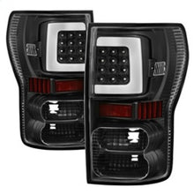 Carica l&#39;immagine nel visualizzatore di Gallery, xTune 07-13 Toyota Tundra Light Bar LED Tail lights - Black (ALT-ON-TTU07V2-LBLED-BK)