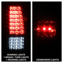 Carica l&#39;immagine nel visualizzatore di Gallery, xTune 03-06 Chevrolet Silverado 1500/2500HD LED Tail Lights - Red Clear (ALT-JH-CSIL03-CS-RC)