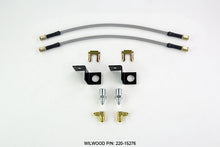 गैलरी व्यूवर में इमेज लोड करें, Wilwood Flexline Kit 14 inch -3 M10-1.5 IF 1/8 NPT 90 Degree