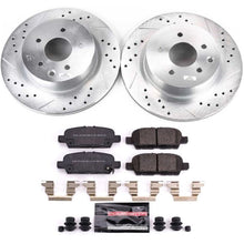 Carica l&#39;immagine nel visualizzatore di Gallery, Power Stop 18-19 Nissan 370Z Rear Z23 Evolution Sport Brake Kit