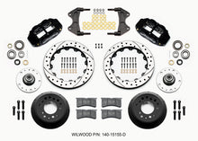 Carica l&#39;immagine nel visualizzatore di Gallery, Wilwood Narrow Superlite 6R Front Hub Kit 12.88in Drilled WWE ProSpindle (5x4.75in 5x5.00in Hub)
