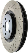 Carica l&#39;immagine nel visualizzatore di Gallery, StopTech Slotted &amp; Drilled Sport Brake Rotor