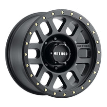 Cargar imagen en el visor de la galería, Method MR309 Grid 18x9 +18mm Offset 8x170 130.81mm CB Matte Black Wheel