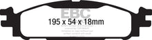 गैलरी व्यूवर में इमेज लोड करें, EBC 11+ Ford Explorer 2.0 Turbo 2WD Greenstuff Front Brake Pads