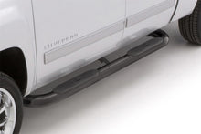 Laden Sie das Bild in den Galerie-Viewer, Lund 03-09 Dodge Ram 2500 Quad Cab 4in. Oval Curved Steel Nerf Bars - Black
