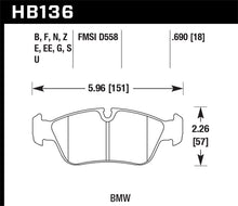 Carica l'immagine nel visualizzatore di Gallery, Hawk HP+ Street Brake Pads