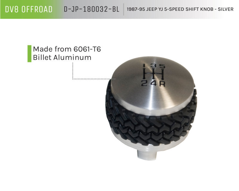 DV8 Offroad 1987-1995 Jeep YJ 5-Speed Shift Knob