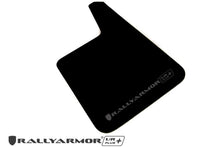 गैलरी व्यूवर में इमेज लोड करें, Rally Armor Larger Universal fitment (No Hardware) UR Plus Black Mud Flap w/ Grey Logo