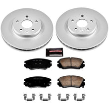 Laden Sie das Bild in den Galerie-Viewer, Power Stop 2010 Buick Allure Front Z17 Evolution Geomet Coated Brake Kit