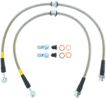 गैलरी व्यूवर में इमेज लोड करें, StopTech 06-12 Mitsubishi Eclipse Stainless Steel Front Brake Lines