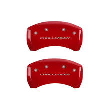 Carica l&#39;immagine nel visualizzatore di Gallery, MGP 4 Caliper Covers Engraved Front &amp; Rear Block/Challenger Yellow finish black ch