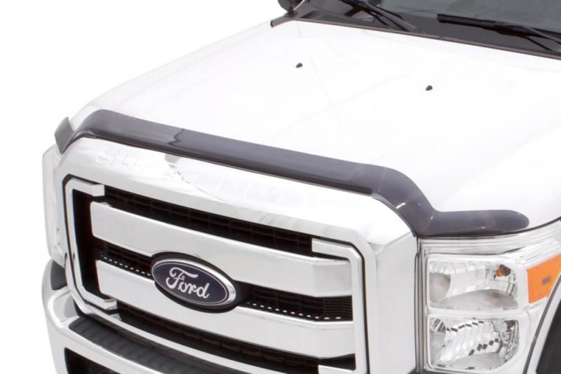 Lund 15-17 Chevy Colorado Interceptor Hood Shield - Smoke