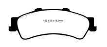 Carica l&#39;immagine nel visualizzatore di Gallery, EBC 03-05 Chevrolet Astro Van 2WD Greenstuff Rear Brake Pads