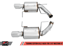 Charger l&#39;image dans la galerie, AWE Tuning S197 Mustang GT Axle-back Exhaust - Touring Edition (Chrome Silver Tips)