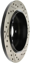 Laden Sie das Bild in den Galerie-Viewer, StopTech 03-09 Chrysler PTCruiser Tur / 03-05 Dodge Neon SRT-4 Rear Right Slotted &amp; Drilled Rotor