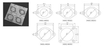 Laden Sie das Bild in den Galerie-Viewer, HKS Gasket 60mm Universal EX (2pcs)