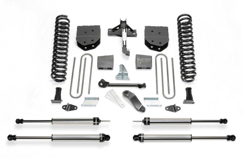 Fabtech 08-16 Ford F250 4WD 6in Basic System w/DL Shocks