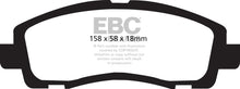 Cargar imagen en el visor de la galería, EBC 09-14 Acura TL 3.5 Redstuff Front Brake Pads