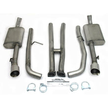 Cargar imagen en el visor de la galería, JBA 05-06 Pontiac GTO 6.0L 409SS Dual Rear Exit Cat-Back Exhaust