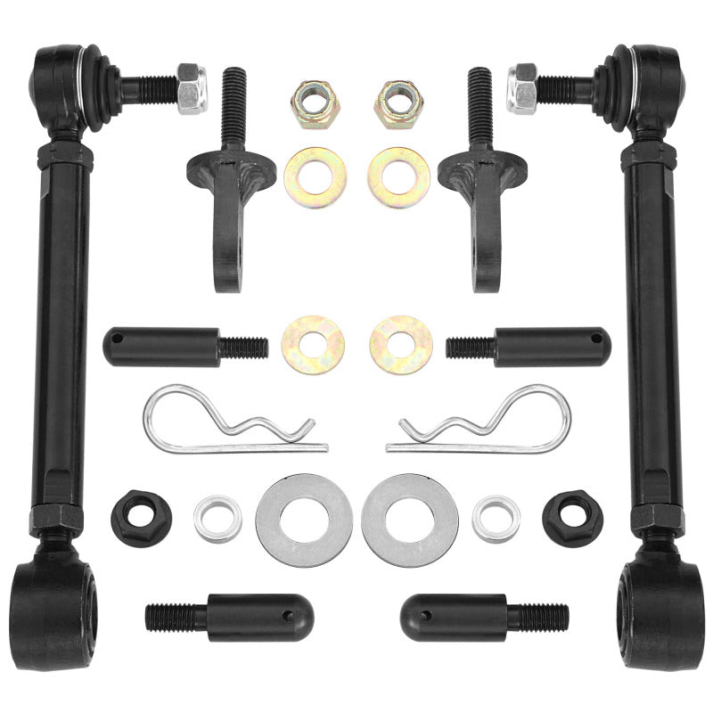 Rancho 97-06 Jeep TJ Front Disconnect Sway Bar Link Kit
