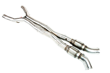 Carica l'immagine nel visualizzatore di Gallery, Kooks 14+ Chevy Corvette C7 3in x 3in Cat SS X-Pipe Kooks HDR Req