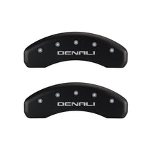 Carica l&#39;immagine nel visualizzatore di Gallery, MGP 4 Caliper Covers Engraved Front &amp; Rear Denali Red finish silver ch
