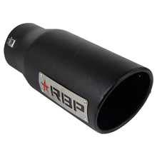 Laden Sie das Bild in den Galerie-Viewer, RBP EX-1 Adjustable Multi-Fit Exhaust Tip Inlet 3.5in. / Outlet 4.5in. / Length 12in. - Black