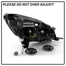 Charger l&#39;image dans la galerie, xTune 13-16 Ford Escape LED Light Bar Halogen Projector Headlights - Black (PRO-JH-FESCA13-LB-BK)