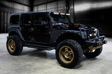Laden Sie das Bild in den Galerie-Viewer, RBP RX-3 Step Bars 07-17 Jeep Wrangler Unlimited (4 Door) - Black