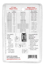 Cargar imagen en el visor de la galería, Spectre Magna-Clamp Hose Clamp 1/2in. - Chrome